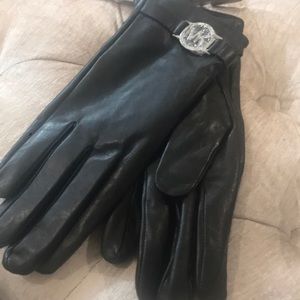Michael Kors leather gloves
